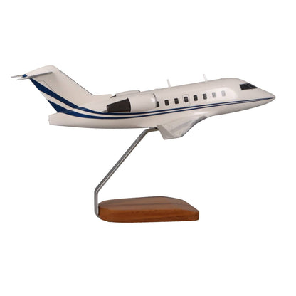 High Flying Models Aircraft Models Bombardier Challenger 600 Large Mahogany Model