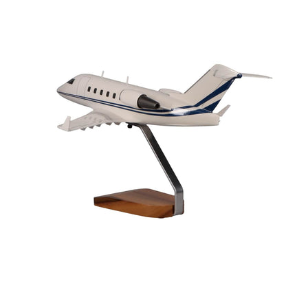 High Flying Models Aircraft Models Bombardier Challenger 600 Large Mahogany Model