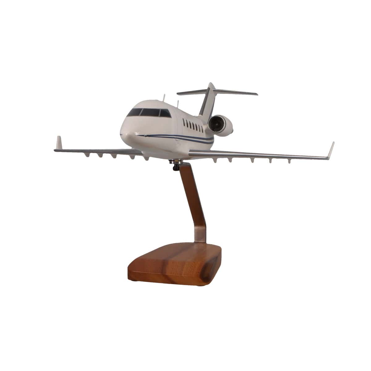 High Flying Models Aircraft Models Bombardier Challenger 600 Large Mahogany Model