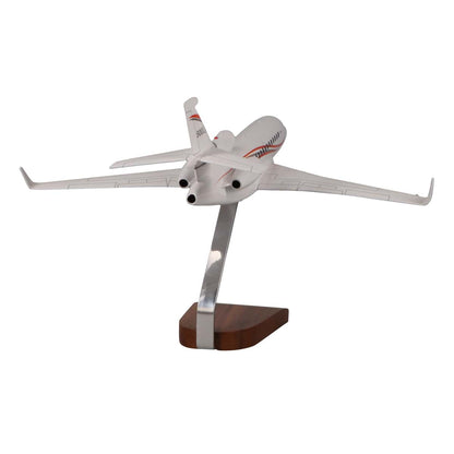 High Flying Models Aircraft Models Dassault Falcon 900 Large Mahogany Model
