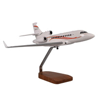 High Flying Models Aircraft Models Dassault Falcon 900 Large Mahogany Model