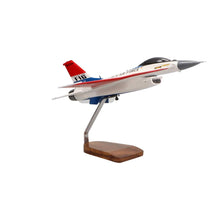 High Flying Models Aircraft Models F-16 Viper Demo Team Large Mahogany Model