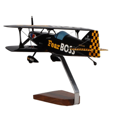 High Flying Models Aircraft Models Fear Boss Jon Melby Aviat S-1-11B Large Mahogany Model