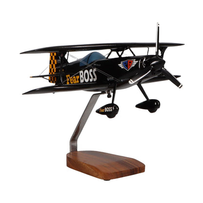 High Flying Models Aircraft Models Fear Boss Jon Melby Aviat S-1-11B Large Mahogany Model