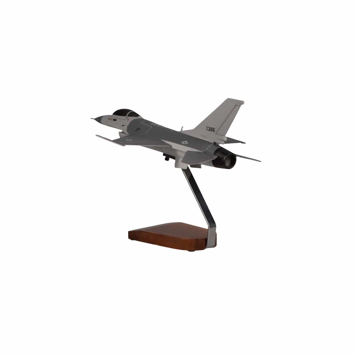 High Flying Models Aircraft Models General Dynamics F-16A Falcon U.S. Air Force Large Mahogany Model