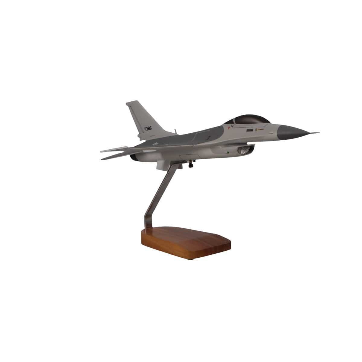 High Flying Models Aircraft Models General Dynamics F-16A Falcon U.S. Air Force Large Mahogany Model