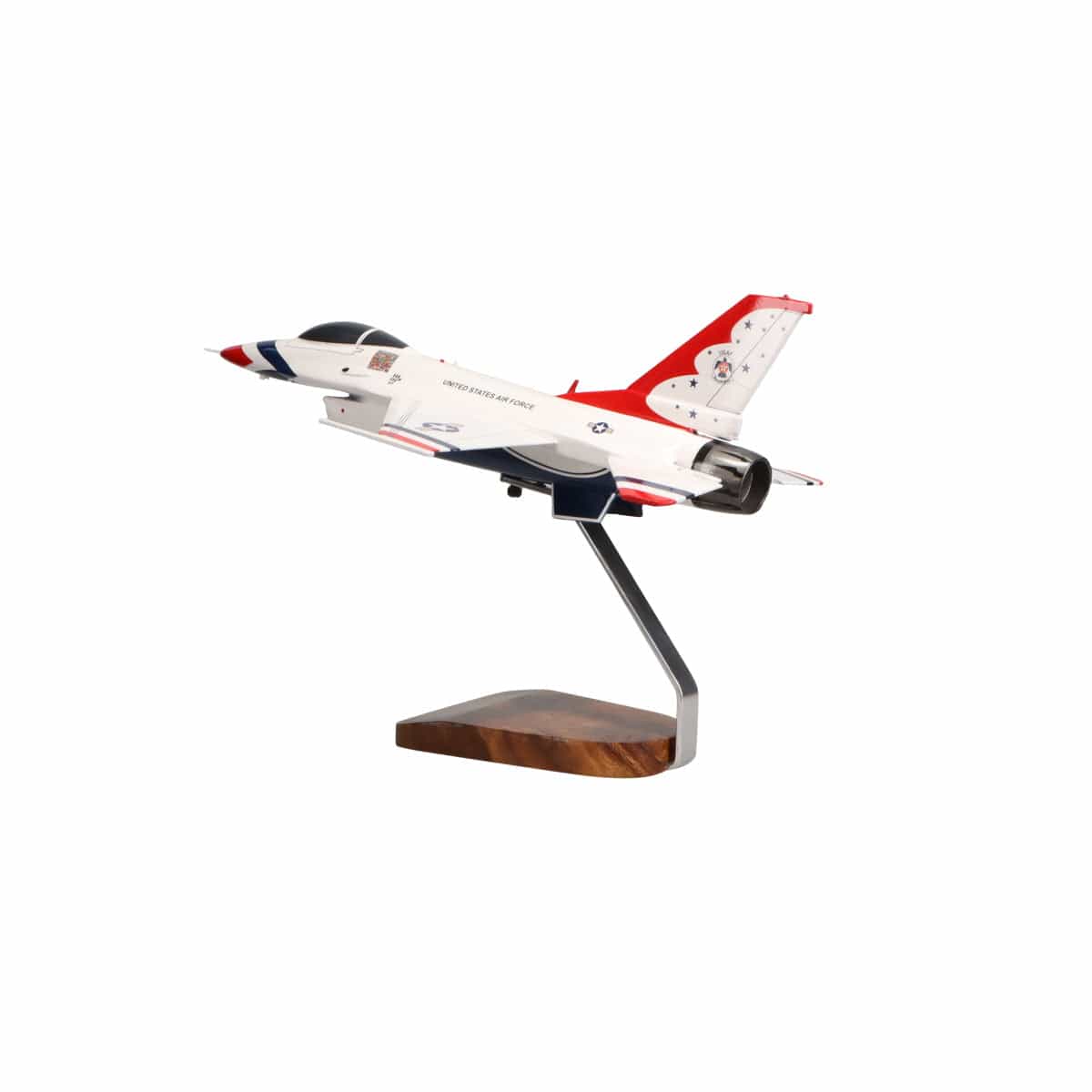 High Flying Models Aircraft Models General Dynamics F-16A Thunderbirds Large Mahogany Model