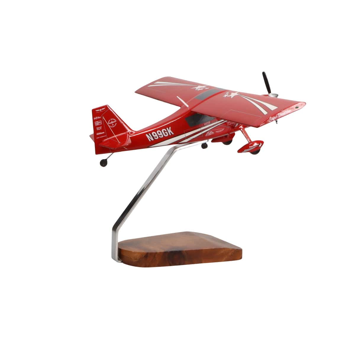 High Flying Models Aircraft Models Greg Koontz Airshows Xtreme Decathlon Large Mahogany Model