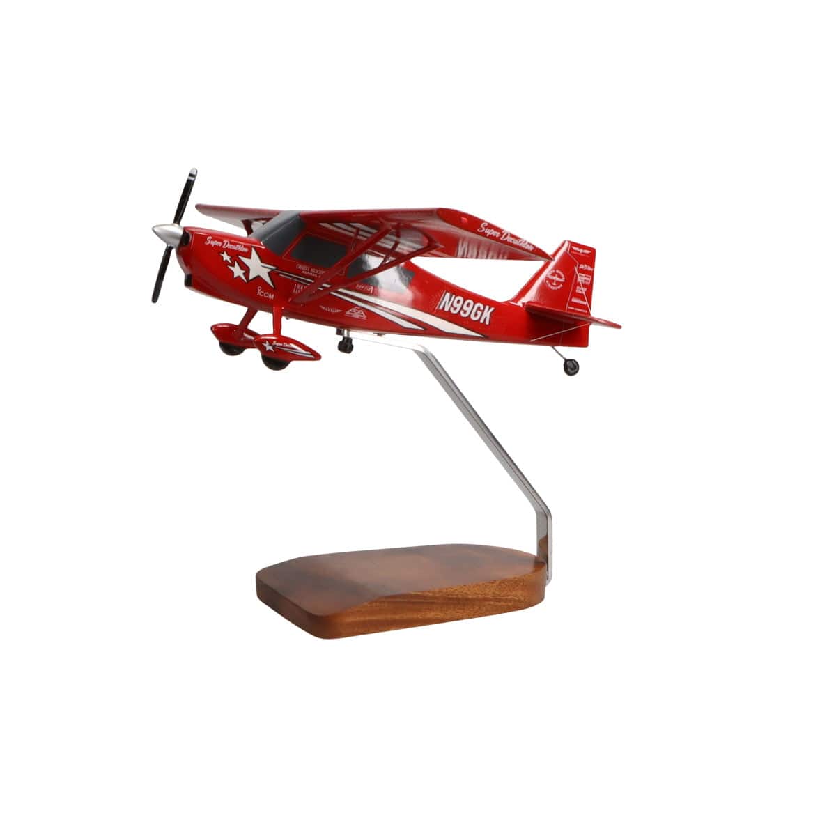 High Flying Models Aircraft Models Greg Koontz Airshows Xtreme Decathlon Large Mahogany Model
