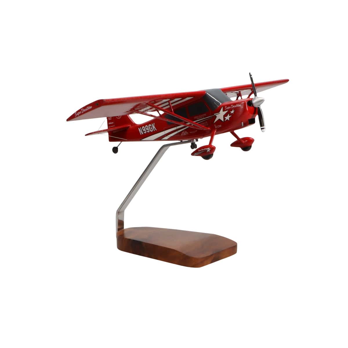 High Flying Models Aircraft Models Greg Koontz Airshows Xtreme Decathlon Large Mahogany Model