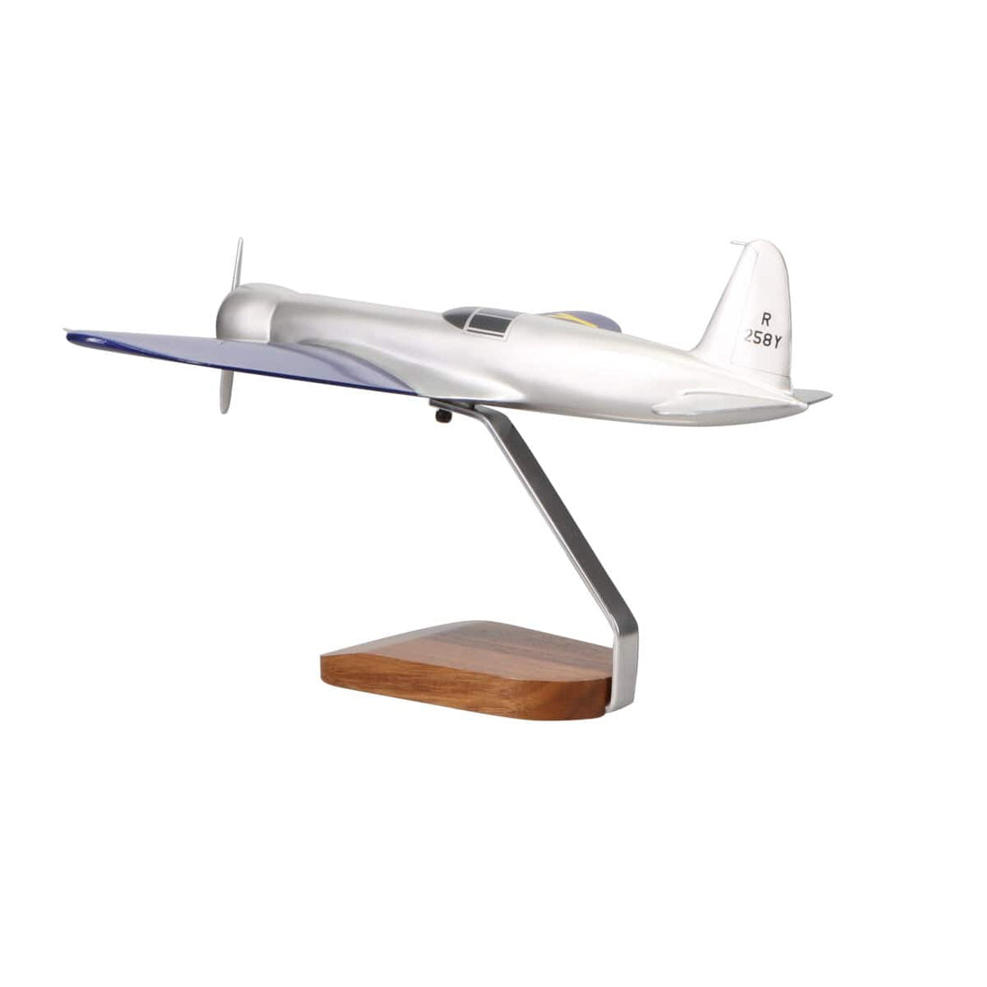 Howard Hughes H-1 Racer Model | 18” Mahogany Replica