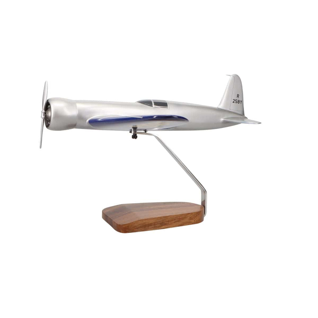 Howard Hughes H-1 Racer Model | 18” Mahogany Replica