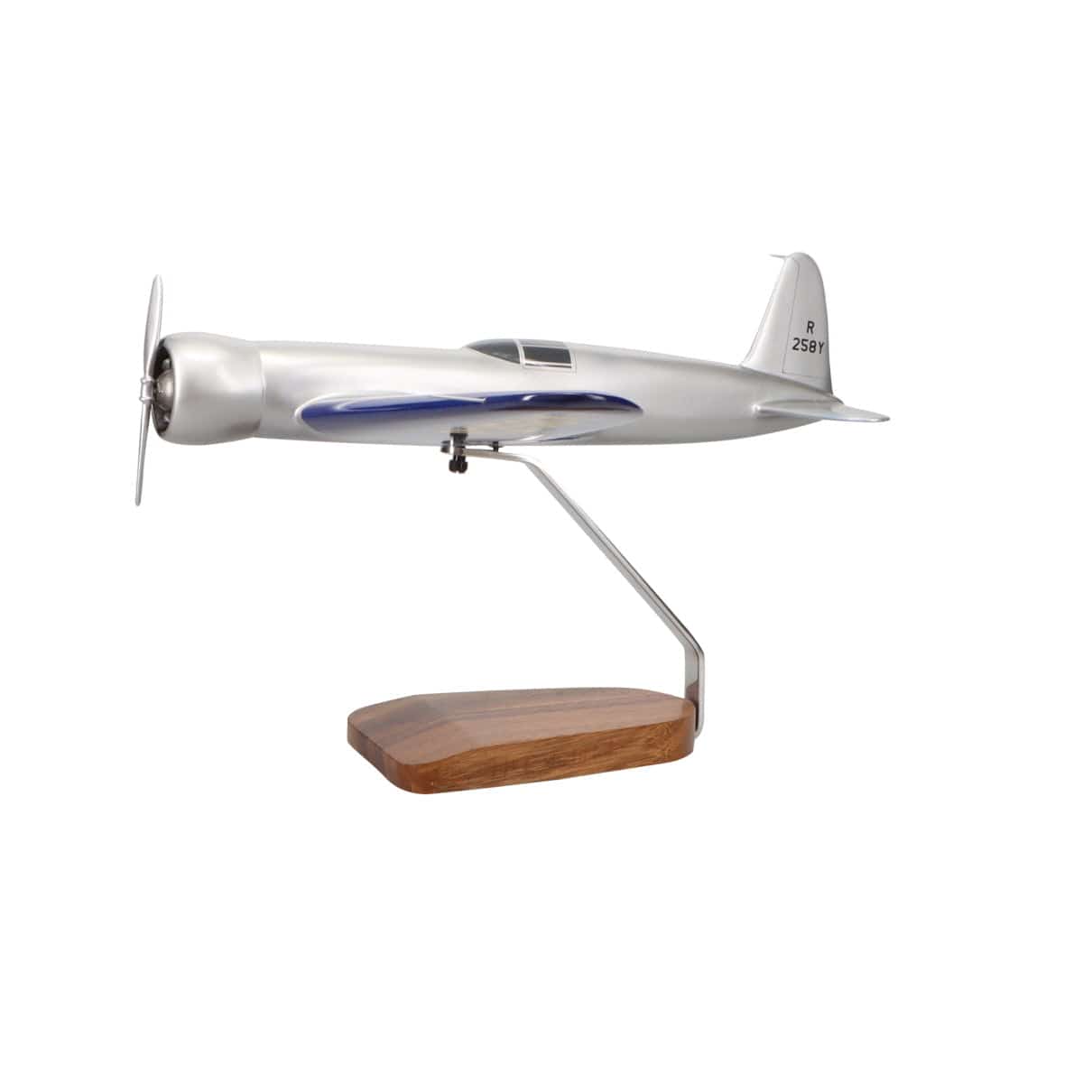 High Flying Models Aircraft Models Howard Hughes H-1 Racer Large Mahogany Model