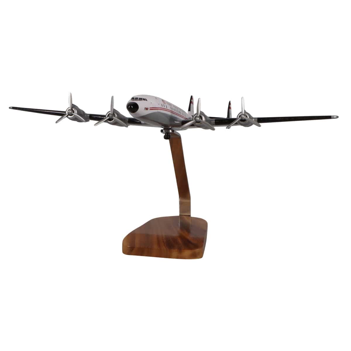 High Flying Models Aircraft Models Lockheed L-1649 Starliner TWA (Trans World Airlines) Large Mahogany Model