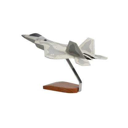 High Flying Models Aircraft Models Lockheed Martin F-22 Raptor Large Mahogany Model