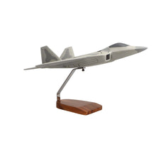 High Flying Models Aircraft Models Lockheed Martin F-22 Raptor Large Mahogany Model