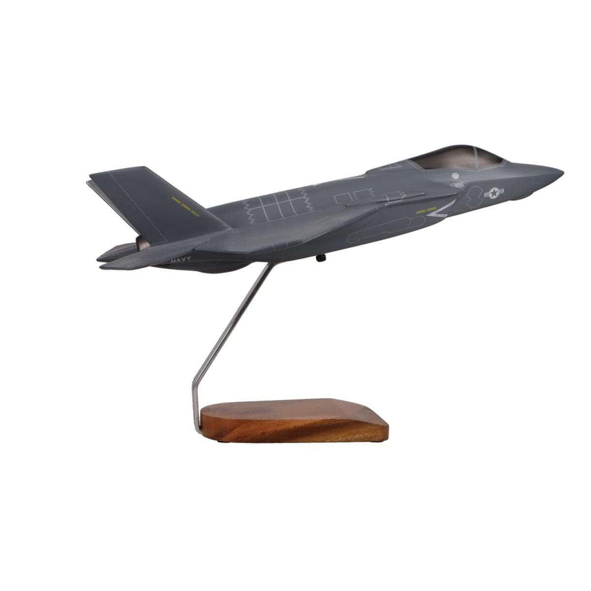 High Flying Models Aircraft Models Lockheed Martin F-35 Large Mahogany Model
