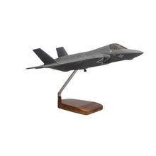High Flying Models Aircraft Models Lockheed Martin F-35B JSF/STOVL U.S. Marine Corps Large Mahogany Model