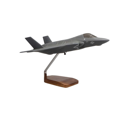 High Flying Models Aircraft Models Lockheed Martin F-35B JSF/STOVL U.S. Marine Corps Large Mahogany Model
