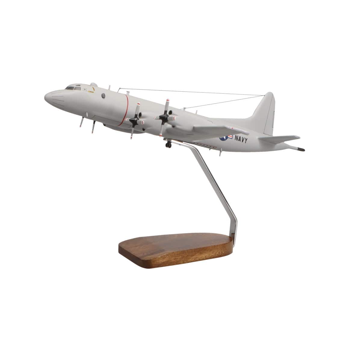 High Flying Models Aircraft Models Lockheed Martin P-3 Orion Navy Large Mahogany Model
