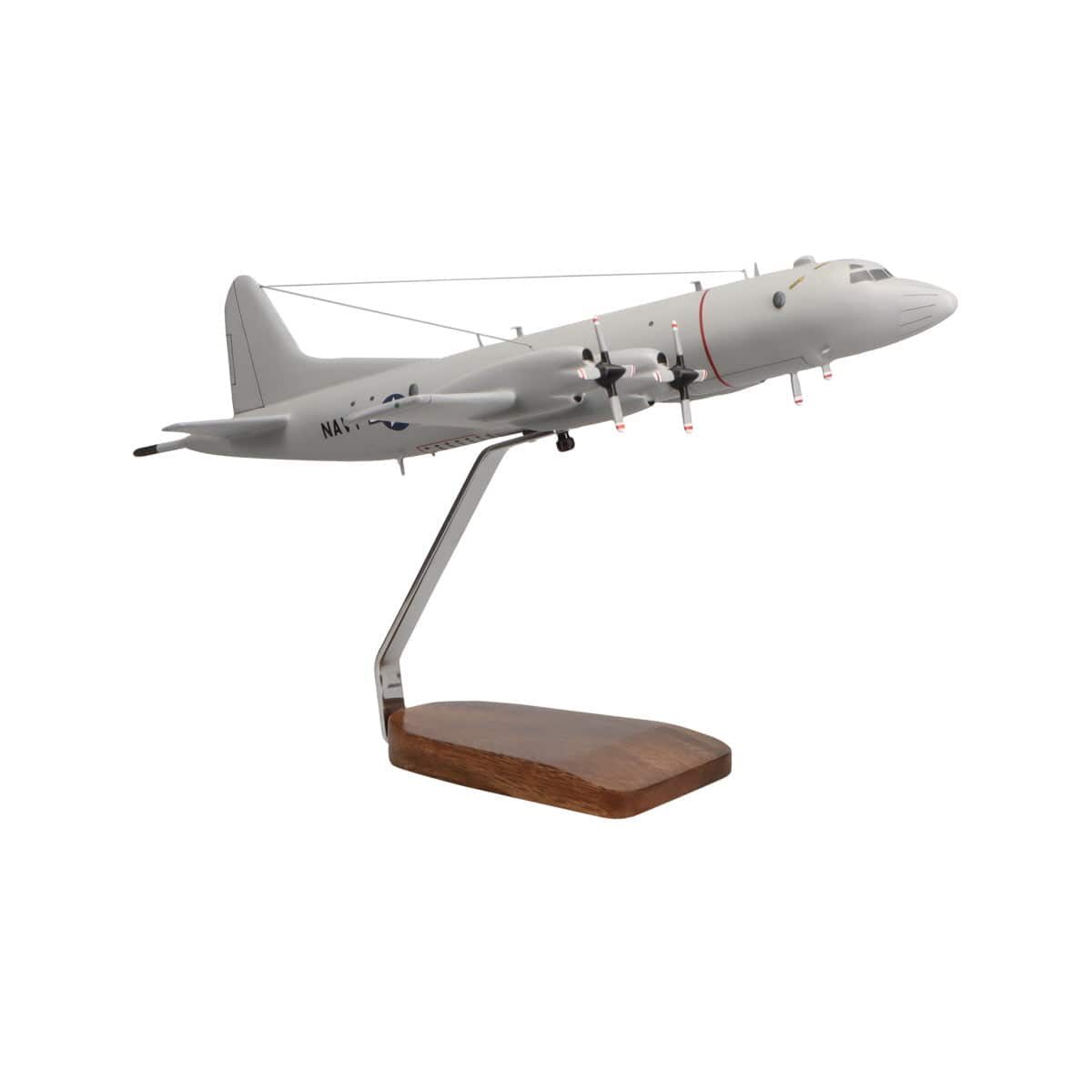 High Flying Models Aircraft Models Lockheed Martin P-3 Orion Navy Large Mahogany Model