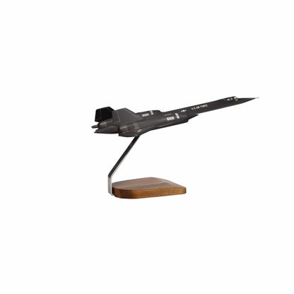 High Flying Models Aircraft Models Lockheed SR-71 Blackbird Large Mahogany Model