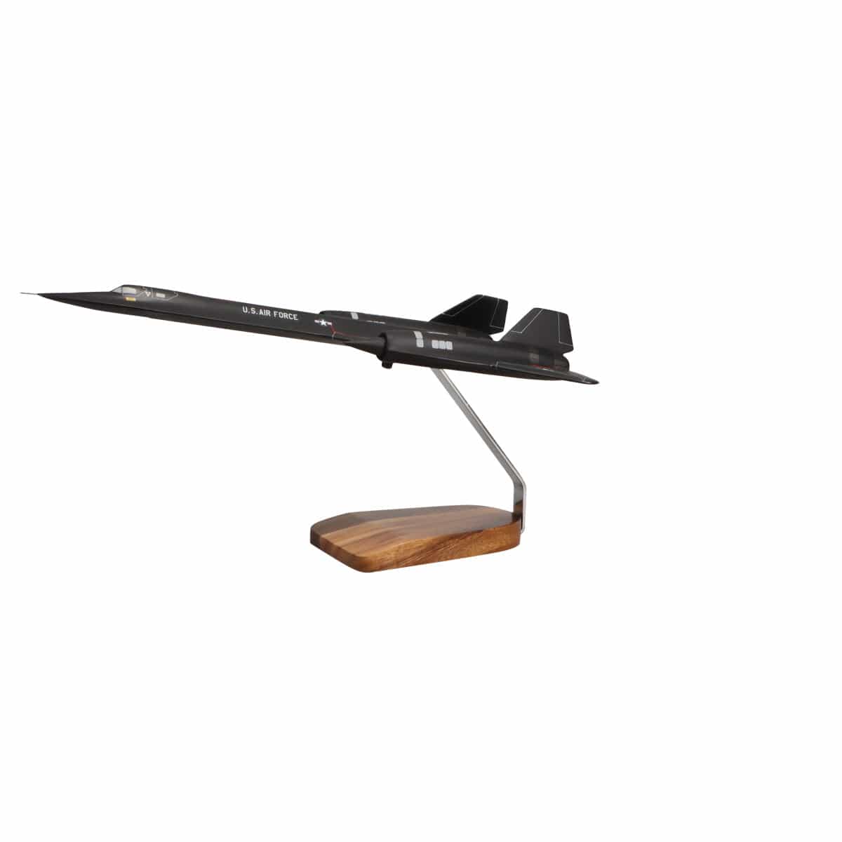 High Flying Models Aircraft Models Lockheed SR-71 Blackbird Large Mahogany Model