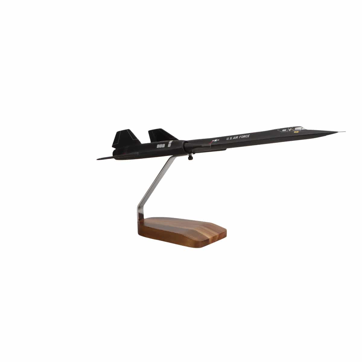 High Flying Models Aircraft Models Lockheed SR-71 Blackbird Large Mahogany Model