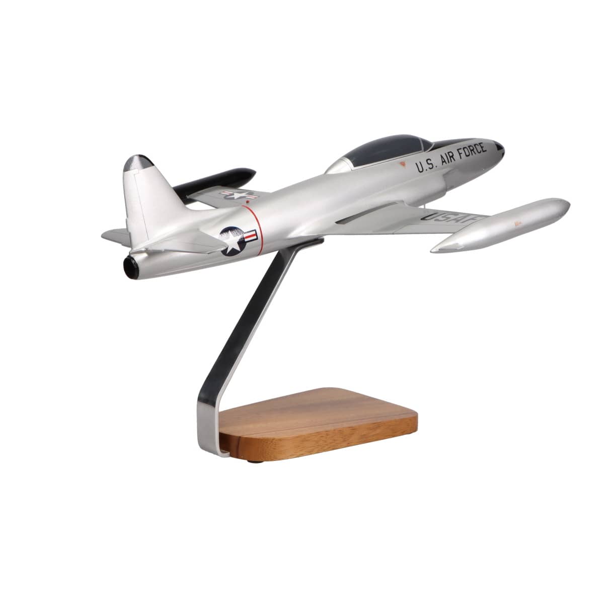 High Flying Models Aircraft Models Lockheed T-33 Shooting Star Large Mahogany Model