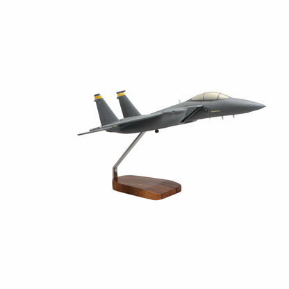 High Flying Models Aircraft Models McDonnell Douglas F-15E Strike Eagle Large Mahogany Model