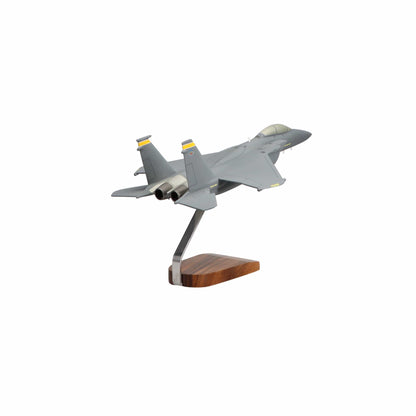 High Flying Models Aircraft Models McDonnell Douglas F-15E Strike Eagle Large Mahogany Model