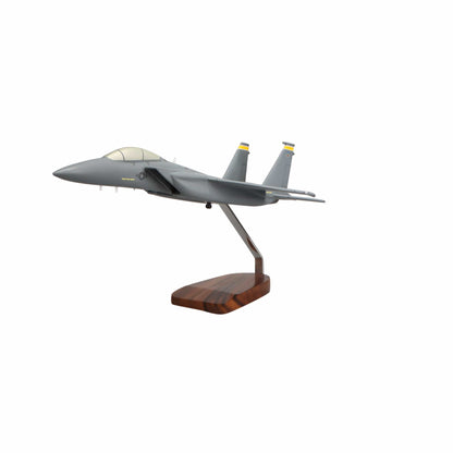 High Flying Models Aircraft Models McDonnell Douglas F-15E Strike Eagle Large Mahogany Model
