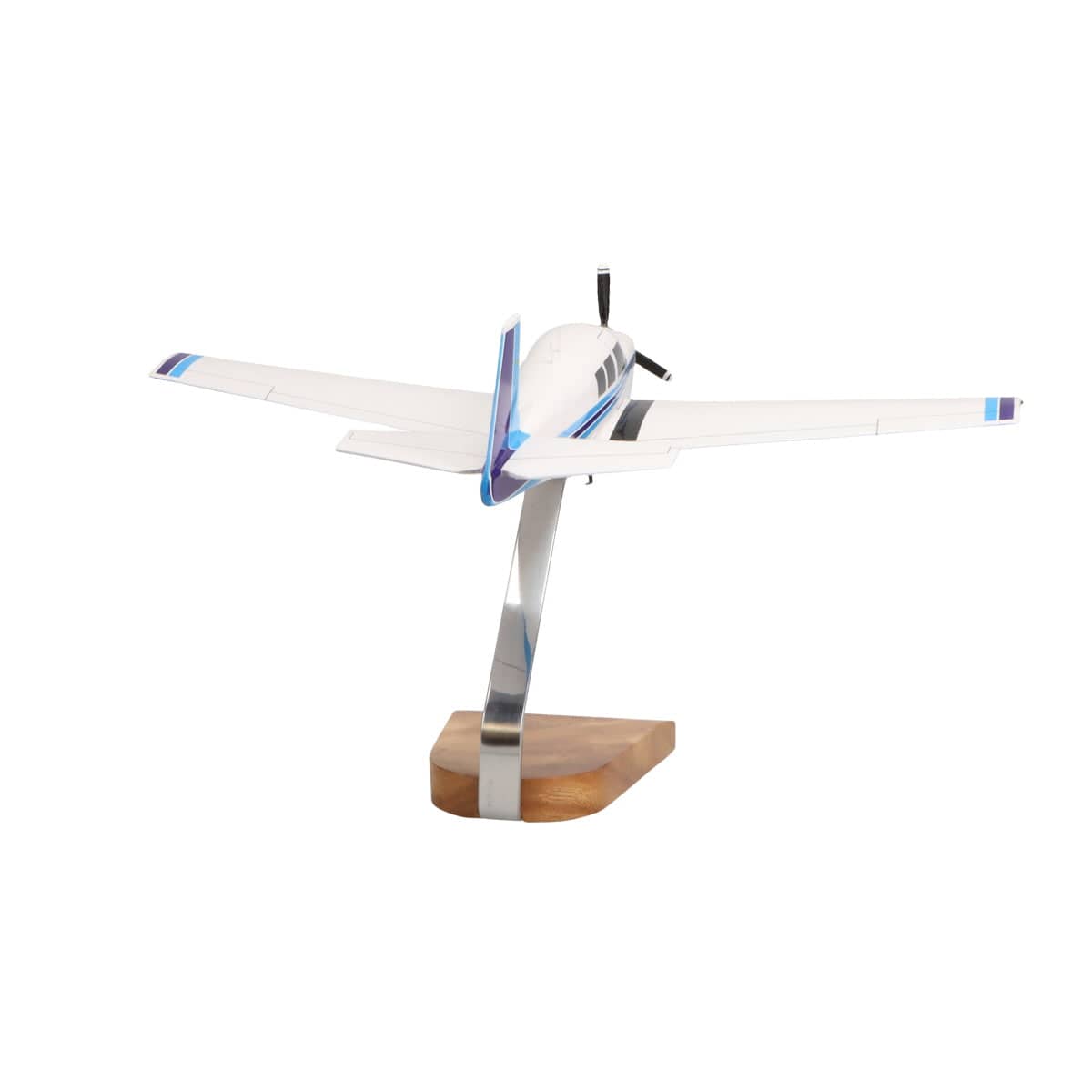 High Flying Models Aircraft Models Mooney M20F Large Mahogany Model