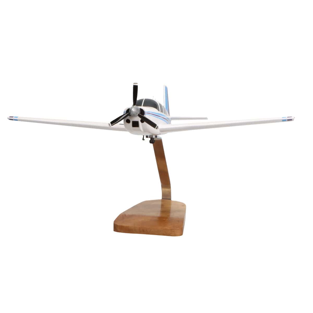 High Flying Models Aircraft Models Mooney M20F Large Mahogany Model