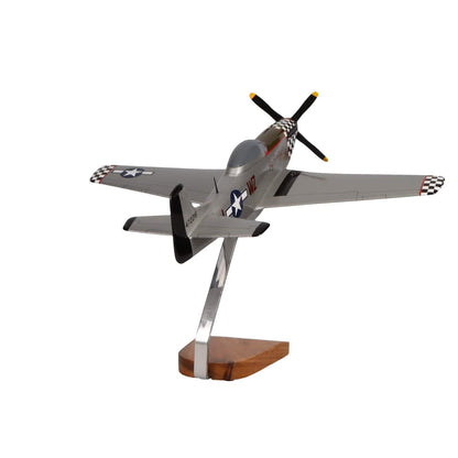 High Flying Models Aircraft Models North American P-51D Mustang "Big Beautiful Doll" Large Mahogany Model