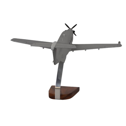 High Flying Models Aircraft Models Pilatus PC-12 U-28A Military Large Mahogany Model