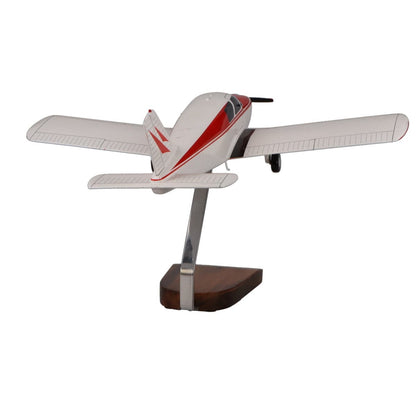 High Flying Models Aircraft Models Piper PA-28 Cherokee Large Mahogany Model
