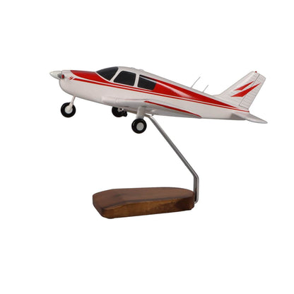 High Flying Models Aircraft Models Piper PA-28 Cherokee Large Mahogany Model