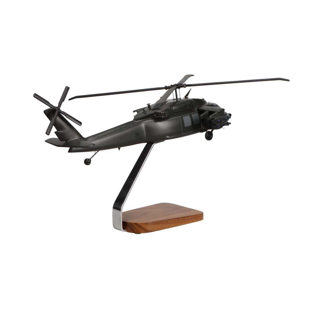 High Flying Models Aircraft Models Sikorsky Armed UH-60 Black Hawk Large Mahogany Model