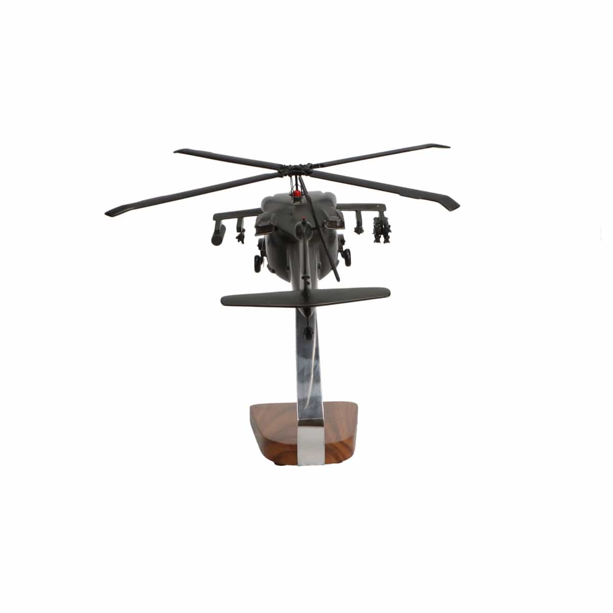 High Flying Models Aircraft Models Sikorsky Armed UH-60 Black Hawk Large Mahogany Model
