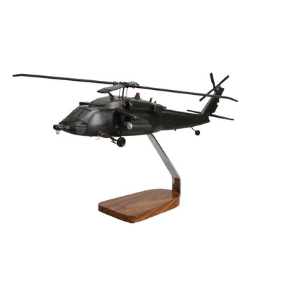 High Flying Models Aircraft Models Sikorsky Armed UH-60 Black Hawk Large Mahogany Model
