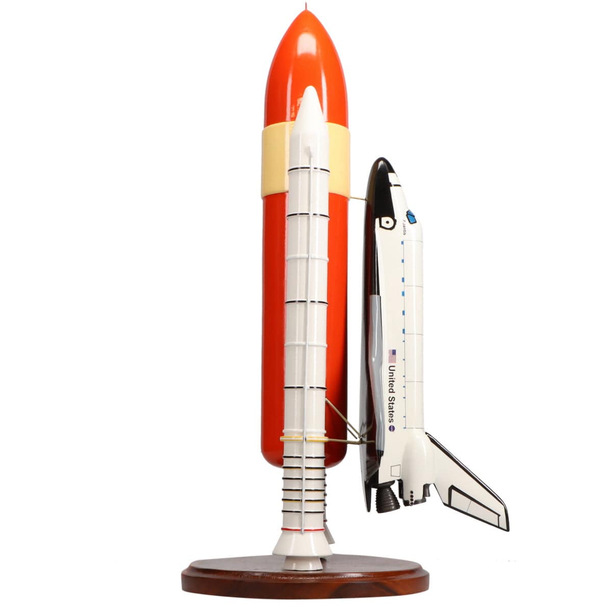 AtlasἌτλας,Titan, 高さ80 cm,アトラース Space Shuttle Atlantis Model | Mahogany - High Flying Models