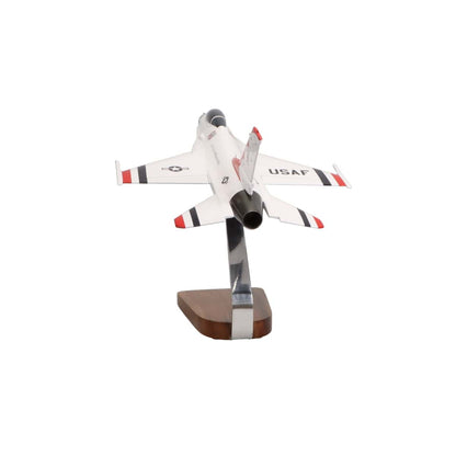 High Flying Models Aircraft Models USAF F-16 Thunderbirds Large Mahogany Model
