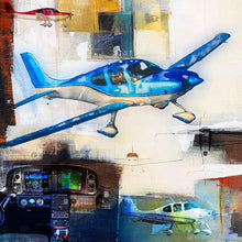 Frank Martin Artwork & Prints 24x24 / Paper The Cirrus SR20 No. 1 Frank Martin Print