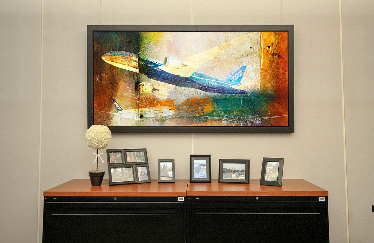 Frank Martin Artwork & Prints The Boeing 787 Dreamliner No. 2 Frank Martin Print