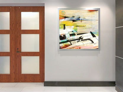 Frank Martin Artwork & Prints The Lockheed Model 12 Electra Junior Frank Martin Print