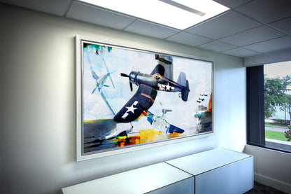 Frank Martin Artwork & Prints The Vought F4-U Corsair Frank Martin Print