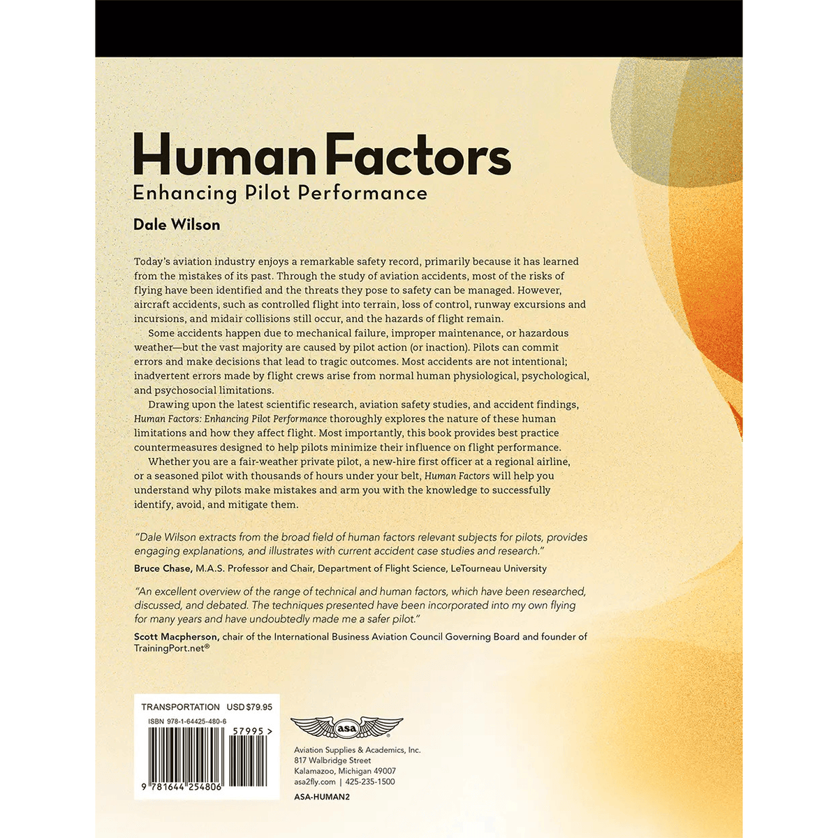 ASA ASA Human Factors: Enhancing Pilot Performance and Safety