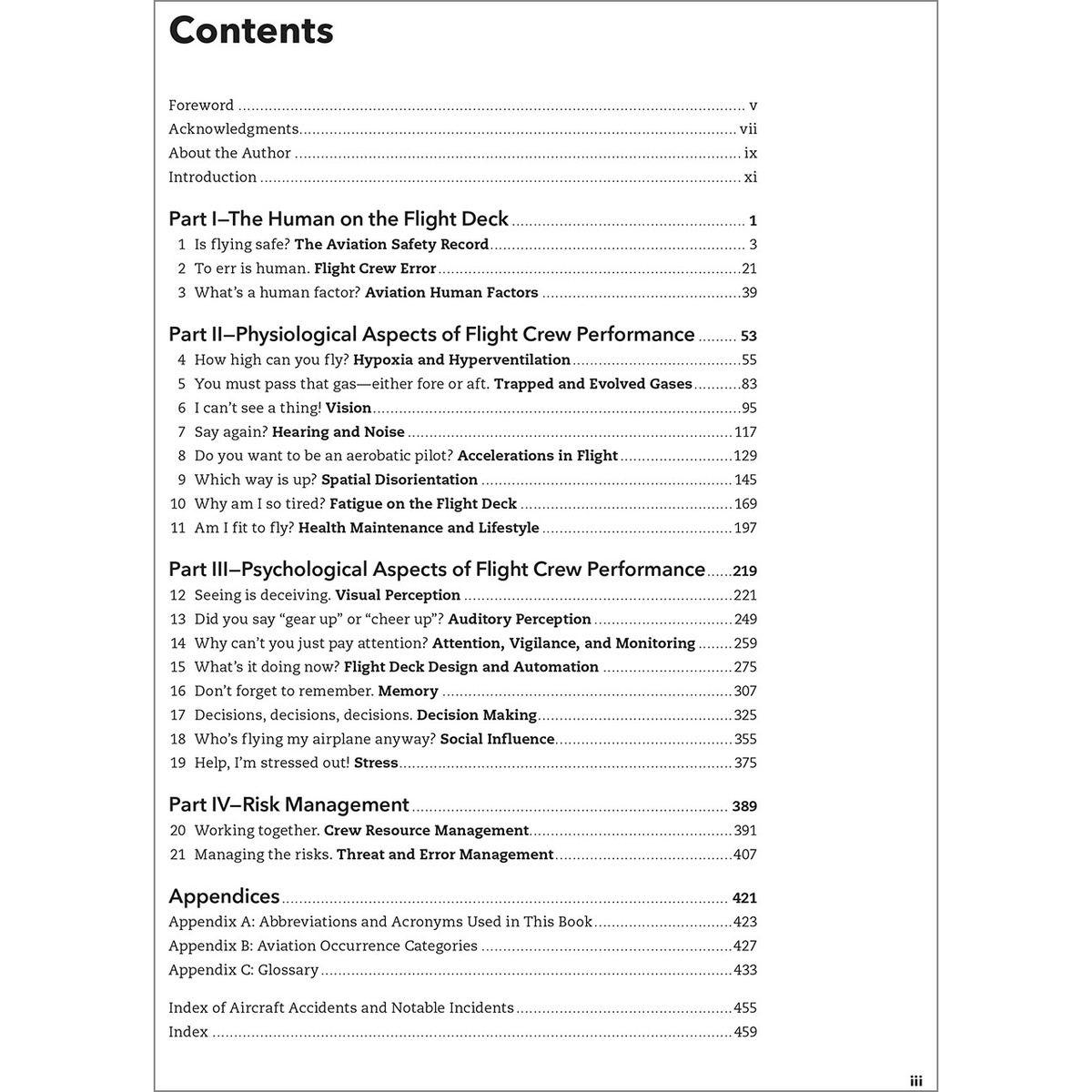 ASA ASA Human Factors: Enhancing Pilot Performance and Safety