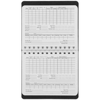 ASA ASA The Standard Flight Crew Logbook for Professional Pilots
